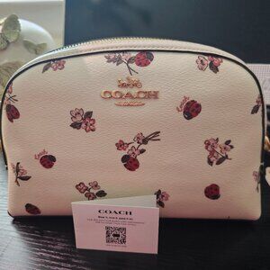 Coach Madi Ladybug and flowers